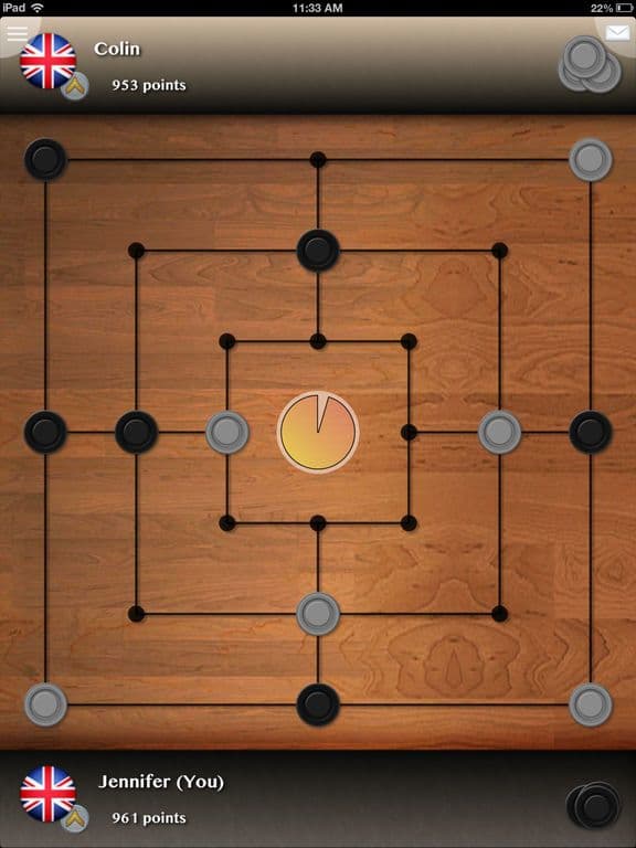Nine Mens Morris Multiplayer screenshot 2