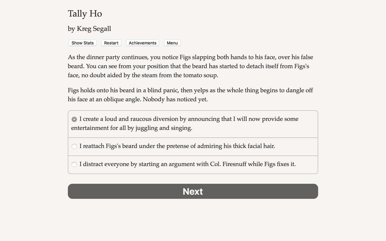 Tally Ho screenshot 2