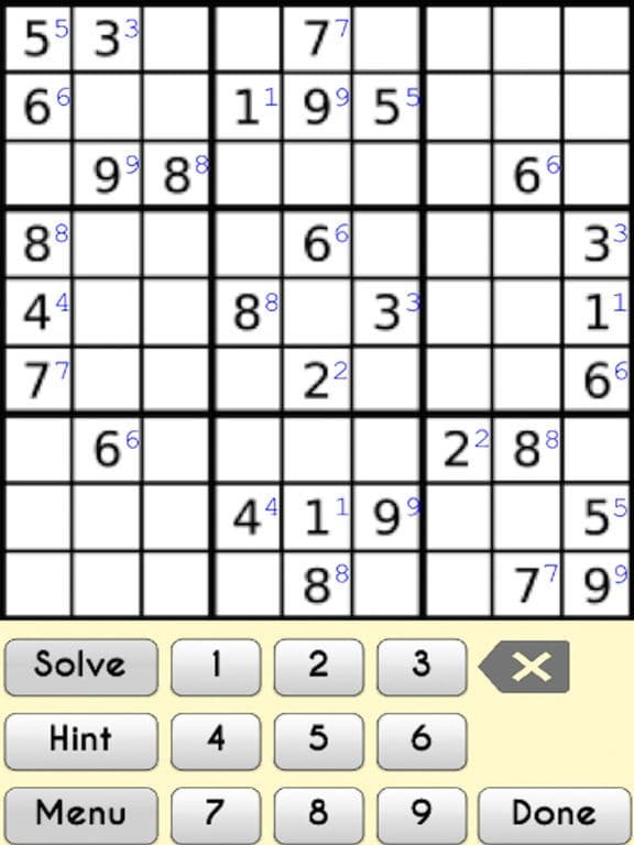 Sudoku % screenshot 3