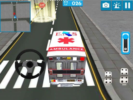 Ambulance Driver 3d Simulator Games screenshot 4