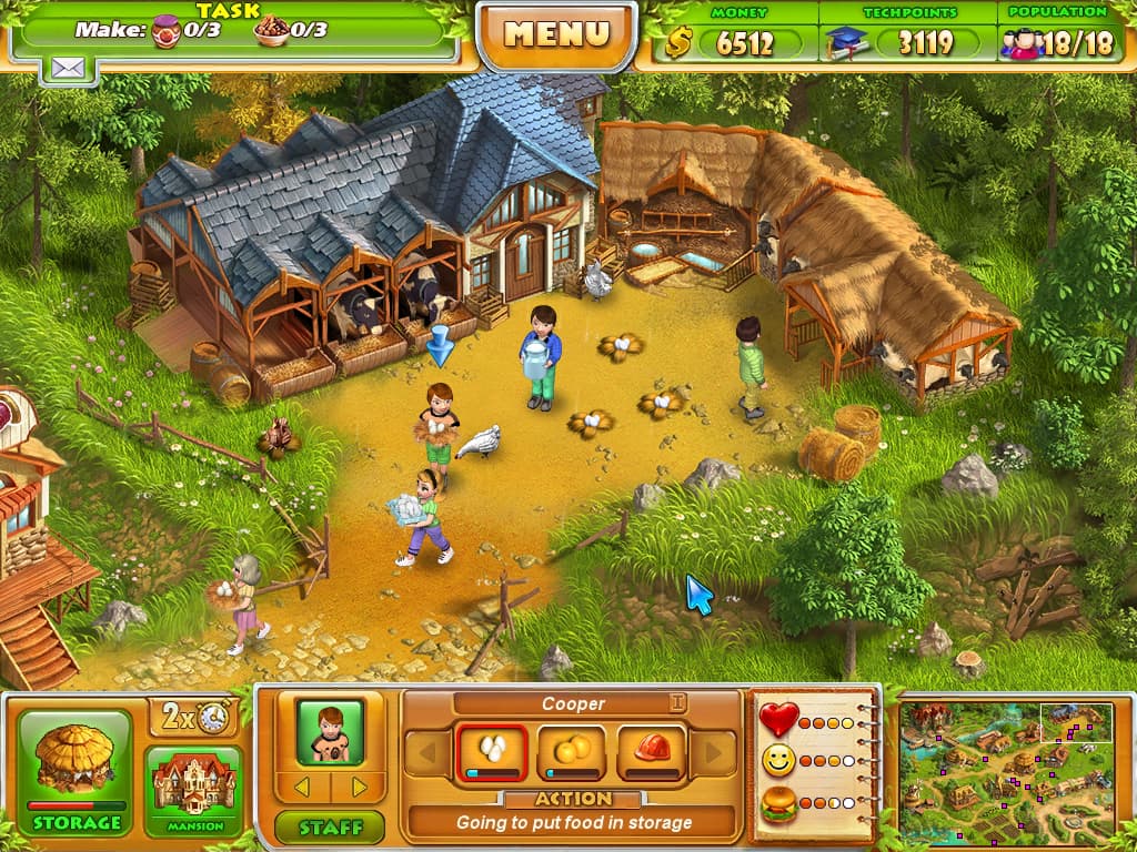 Farm Tribe 2 screenshot 2