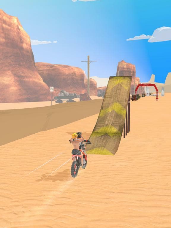 Bike Flip: The Desert Action screenshot 2