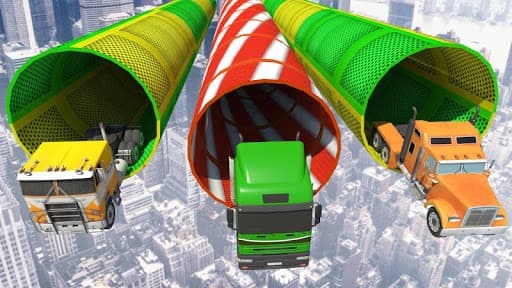 Mega Ramp Transform Racing: Transformer Games screenshot 5