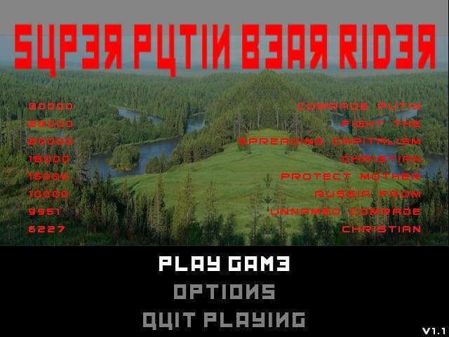 Super Putin Bear Rider screenshot 2
