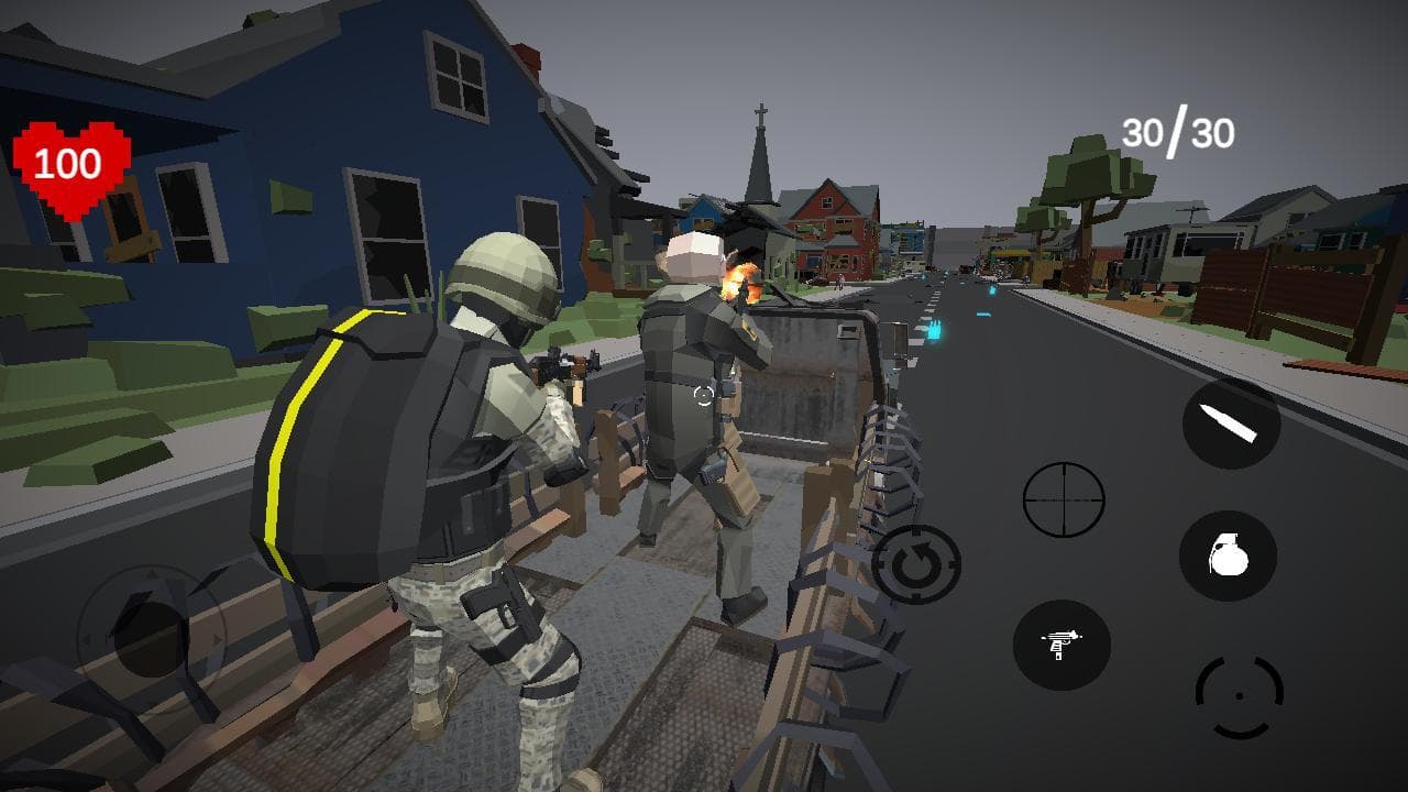 Ending Days: Polygon Zombie Survival screenshot 3