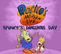 Rockos Modern Life: Spunkys Dangerous Day screenshot 2