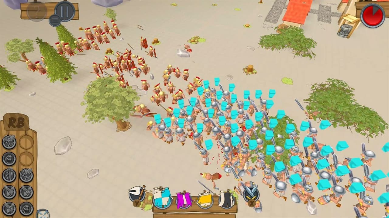 Gallic Wars: Battle Simulator screenshot 2