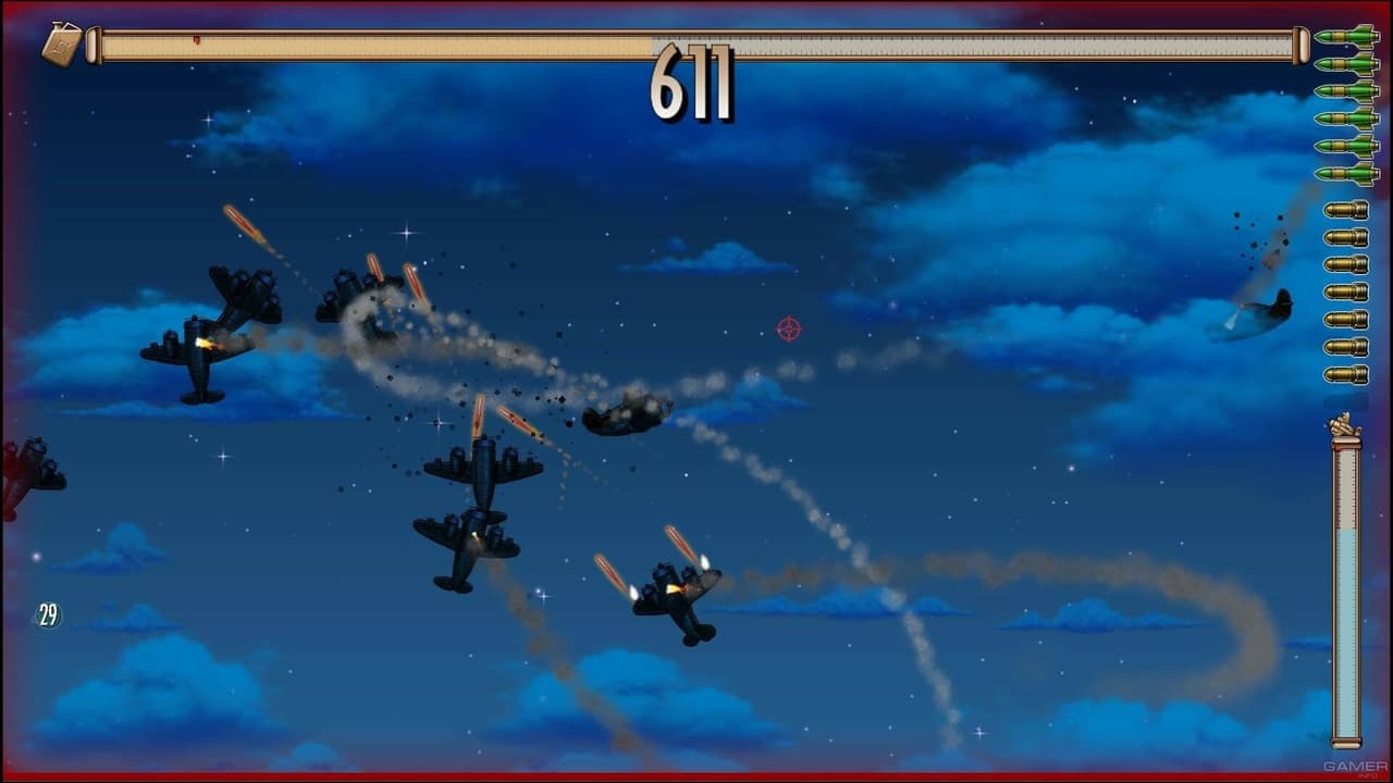 Rogue Aces Deluxe - 2D aerial combat with local multiplayer deathmatches screenshot 3