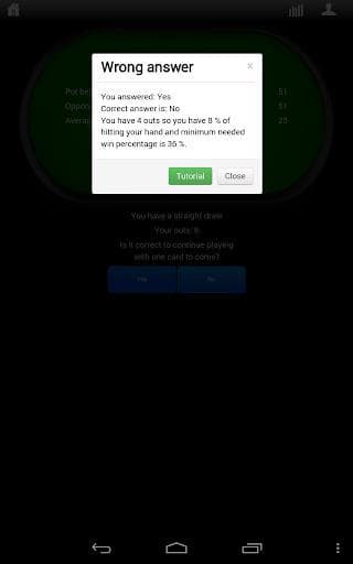 Poker Odds Trainer screenshot 5