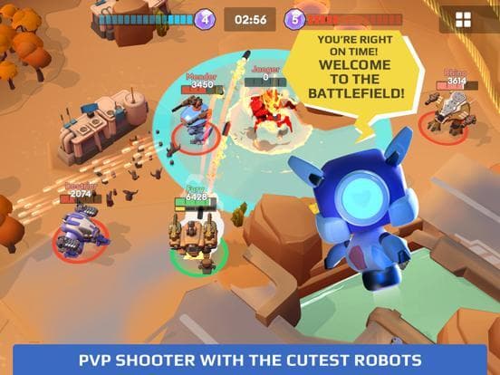 Little Big Robots. Mech Battle screenshot 3