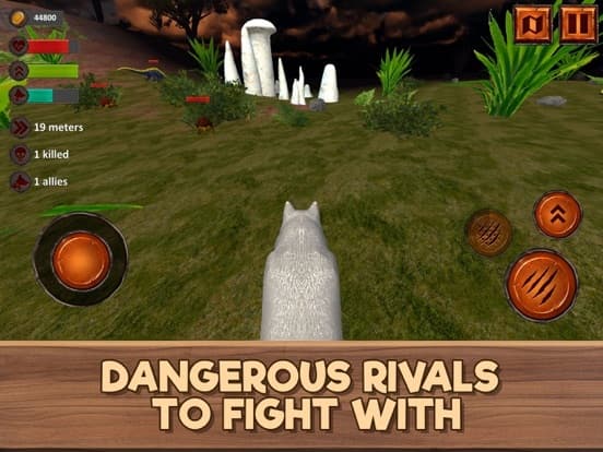 Hunter Wolf - Magic Animal Sim screenshot 4