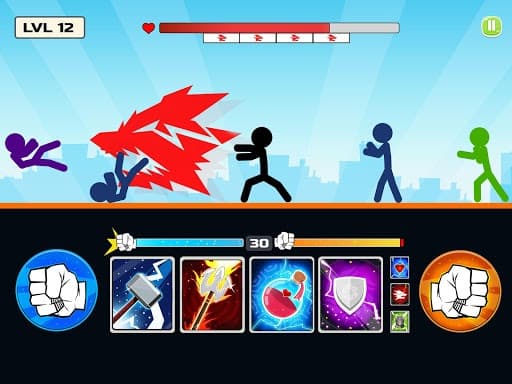 Stickman Fighter: Mega Brawl screenshot 2