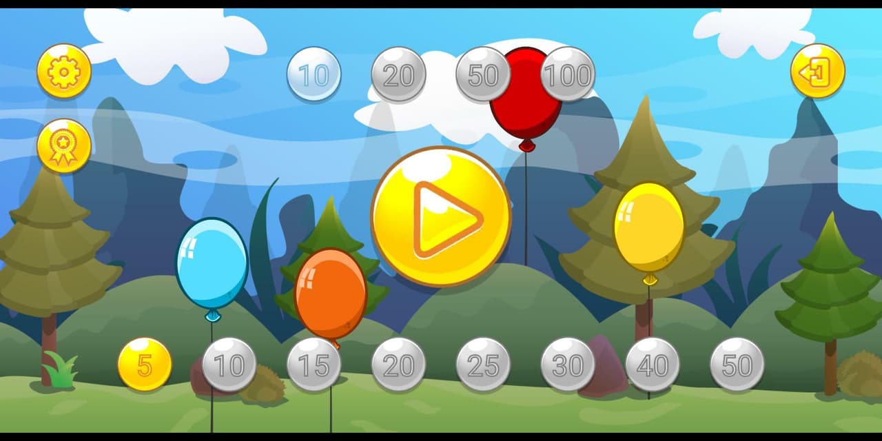 Balloons and Numbers screenshot 2