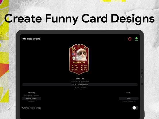 FUT 22 Card Creator screenshot 3