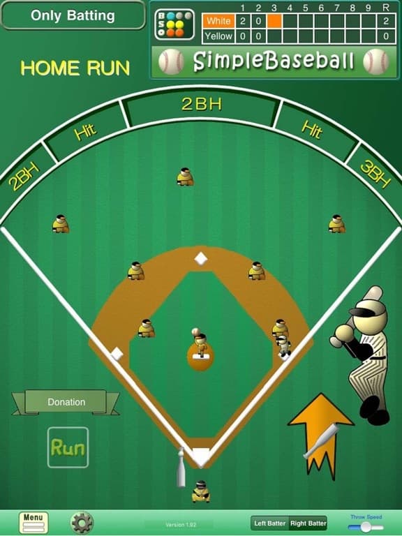 SimpleBaseball F for iPad screenshot 2