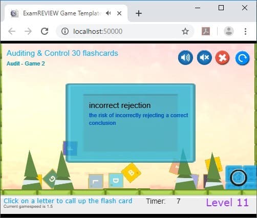 CramFLASH Auditing Exams Random Flashcard Apps screenshot 5