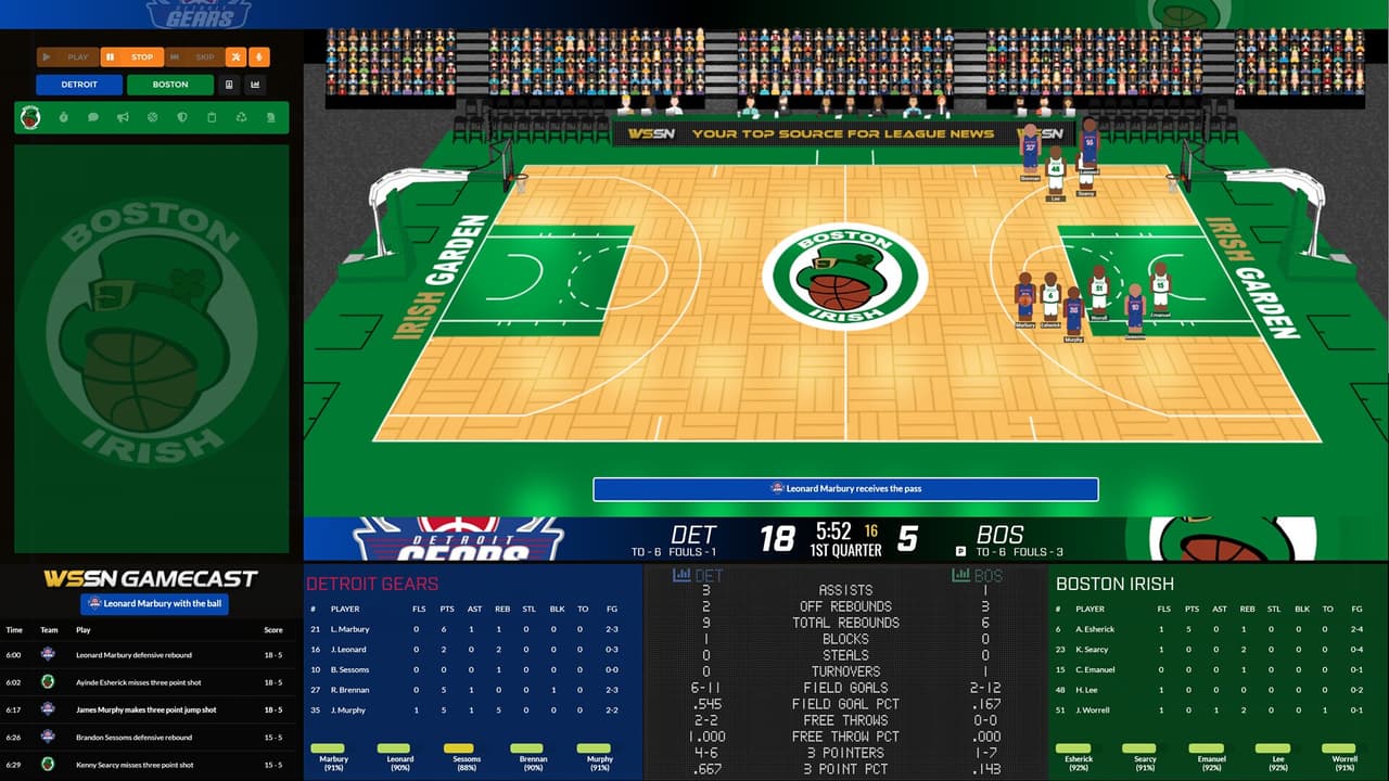 Draft Day Sports: Pro Basketball 2025 screenshot 5