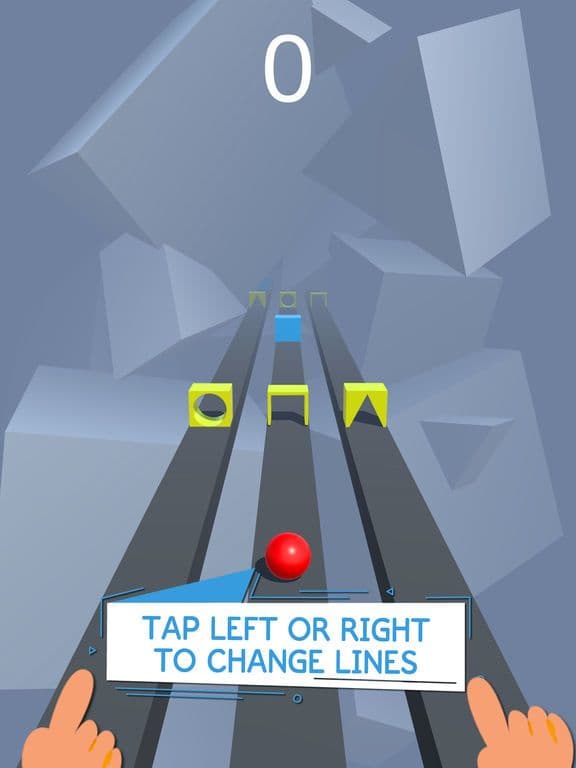 Race Road: Color Ball Star 3D screenshot 2