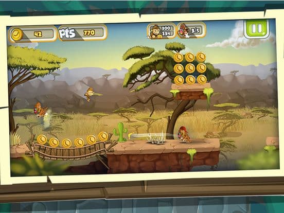 Monkey Run: Fantastic Adventure Tale screenshot 2