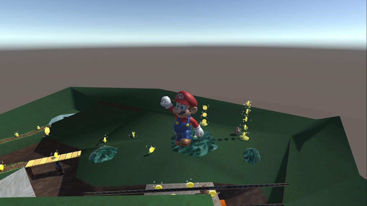 Mario Clone (KurokiYurei, Pausan300) screenshot 3