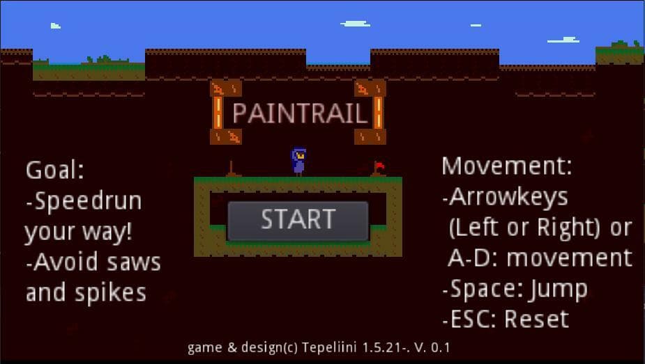 Paintrail screenshot 2