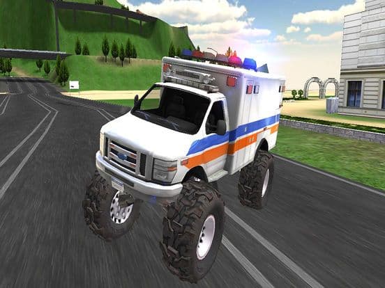 Monster Truck Driving Rally screenshot 2
