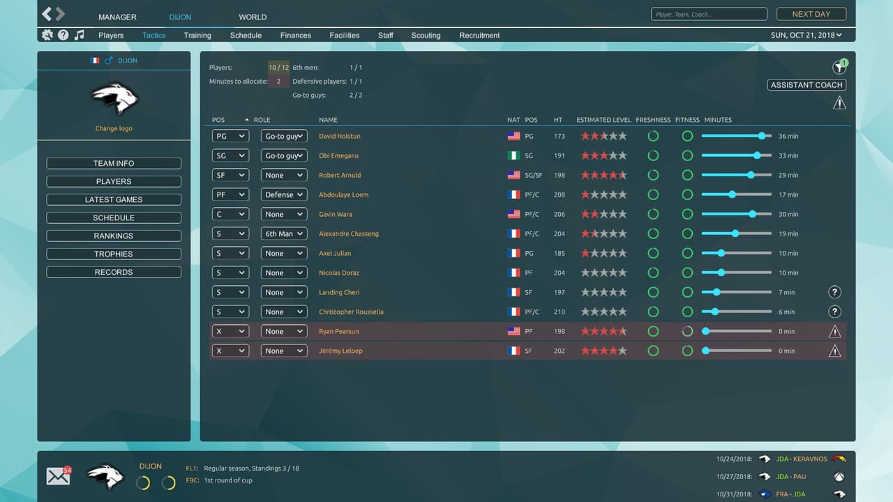 Pro Basketball Manager 2019 screenshot 4