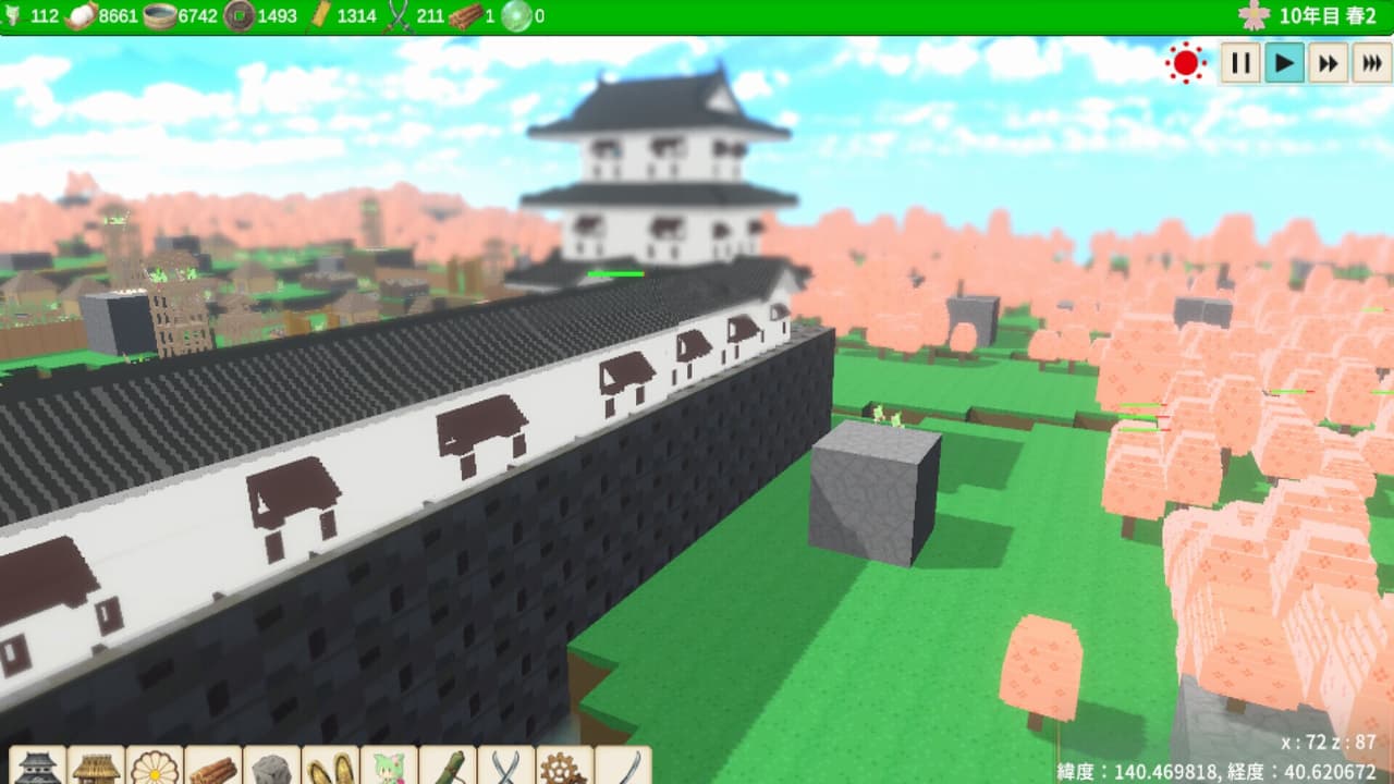 Voxel Shogun KIritan Castle screenshot 4