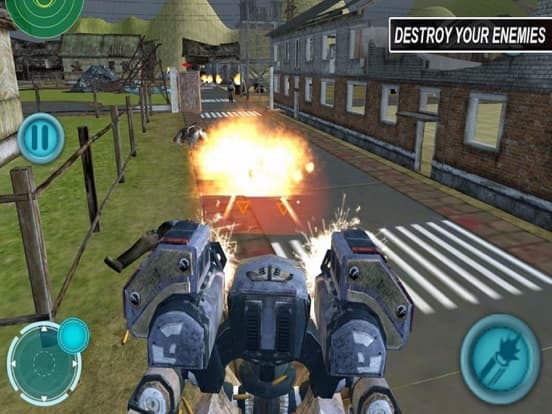 Warriors Robot Anti Zombie screenshot 3