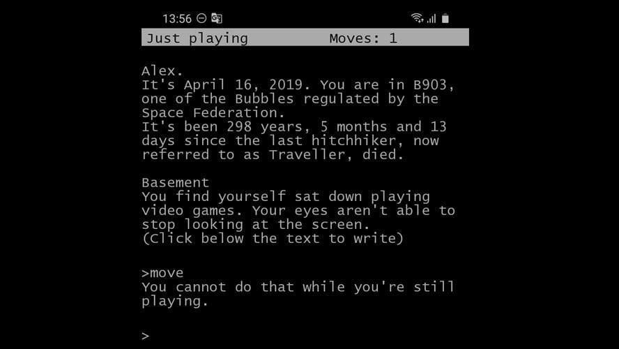 Hypernova: A Hitchhikers Adventure - Mobile Game screenshot 2