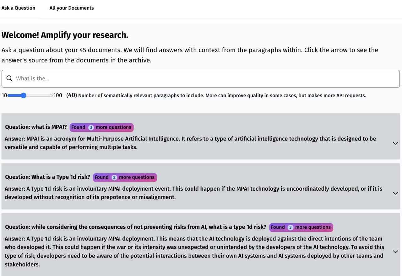 A Digest of AI Risk Categories