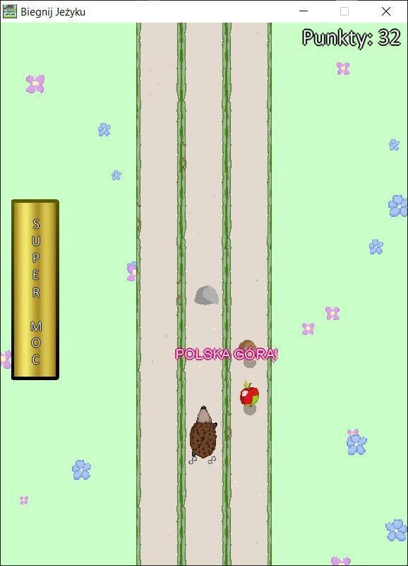 Biegnij Jeżyku! (eng: Run Hedgehog!) screenshot 3