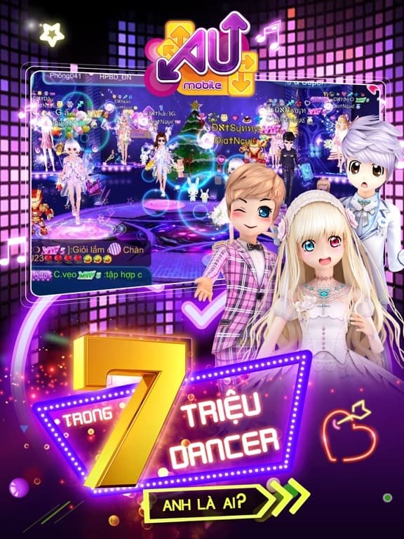 Au Mobile VTC: Fashion & Dance screenshot 2