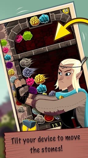 Elfcraft - Match and crush 3 Stones screenshot 3