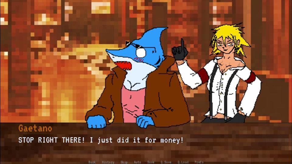 Tales from Schwarzerblitz - Drinking Shark Rhapsody screenshot 3