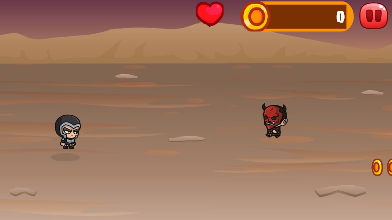 Brave knight runner screenshot 2