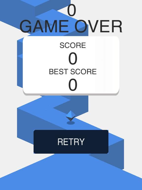 Zig Zag Slalom Run screenshot 3
