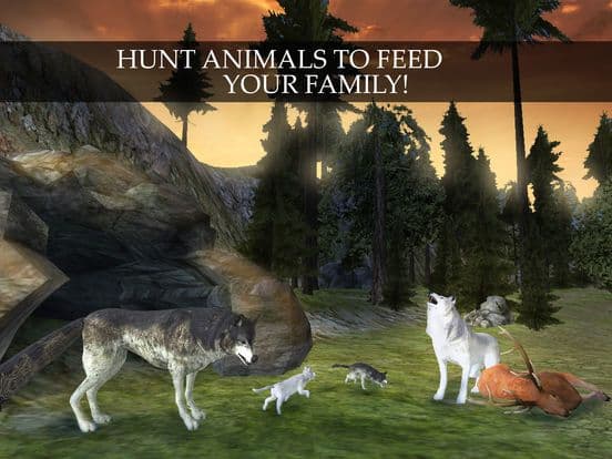 Wild Wolf Quest Online: PVP Survival Simulator screenshot 3