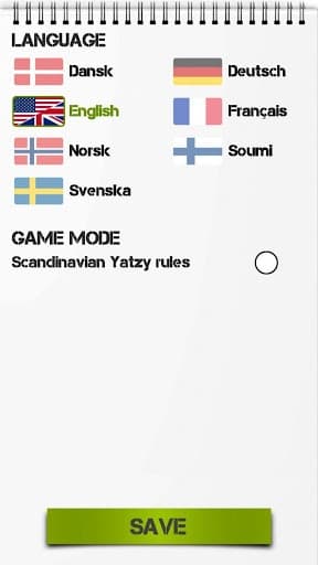 Yahtzee scoresheet screenshot 6