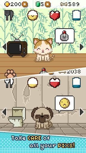Pix! - Virtual Pet Game screenshot 2