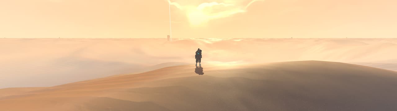 Neon Cyber Desert