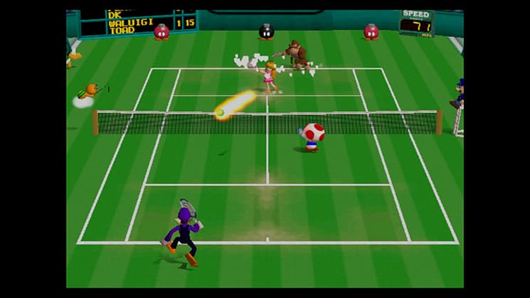 Mario Tennis screenshot 2