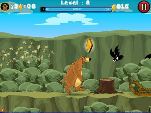 A Bear Trouble Adventure - The Mission is through the forest to get home screenshot 3