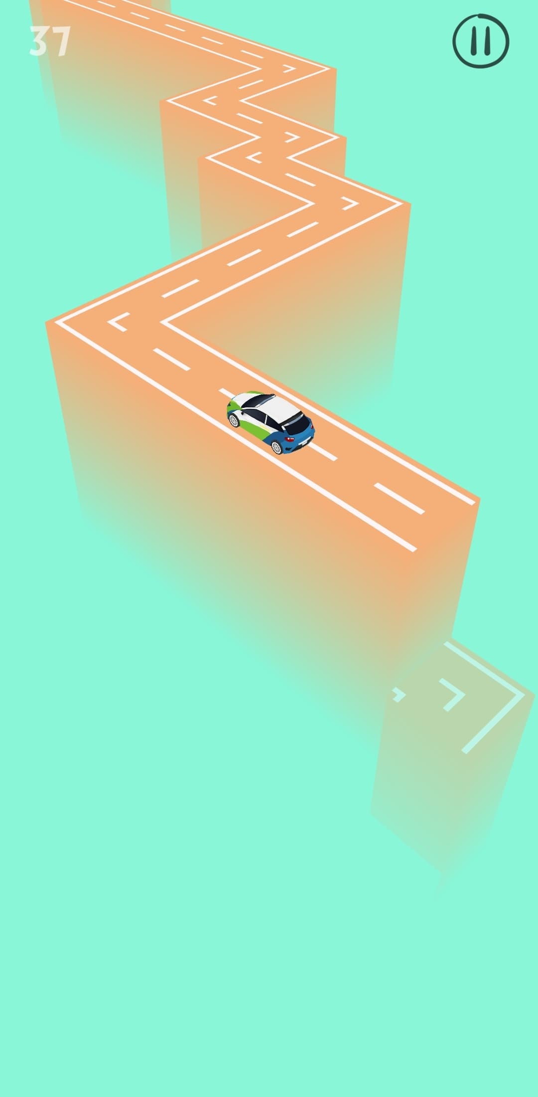 Cliff Racing: Zig Zag Road screenshot 4