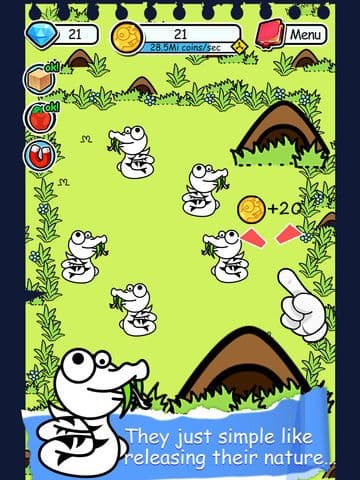 Snake Evolution - Tap Coins of the Mutant Tapper Clicker Game by Mr. sLItHeR screenshot 2