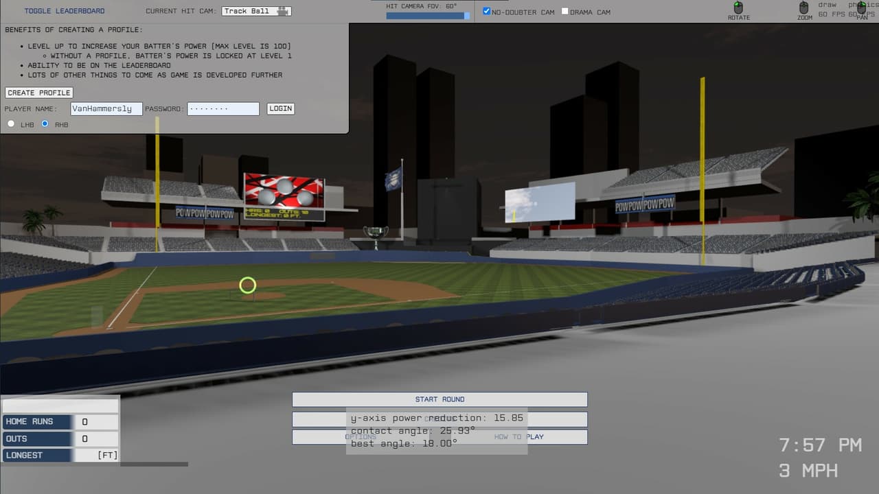 Home Run Derby (itch) (mike7a) screenshot 3