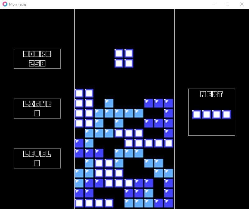 Syllius Tetris screenshot 2