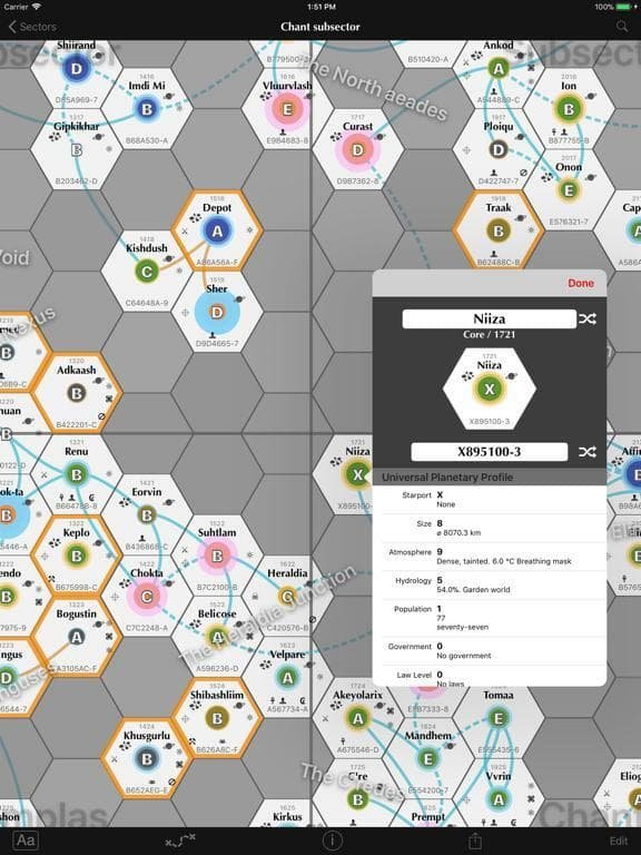 Sector - SciFi RPG map tool screenshot 4