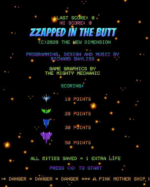 Zzapped in the Butt [PC] screenshot 2