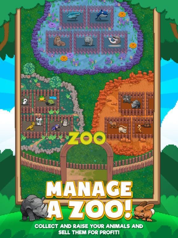Idle Tap Zoo screenshot 2